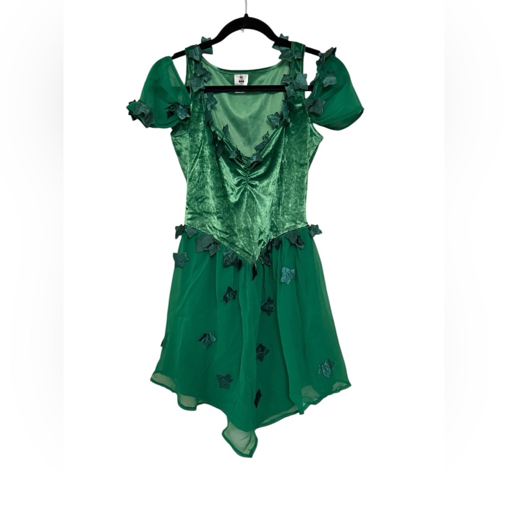 Spirit Halloween Poison Ivy Short Dress Costume DC Villains (Adult Small 4-6) - Picture 5 of 13